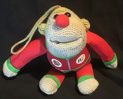 PG TIPS TEE COMIC RELIEF AFFE / SCHIMPANSE MIT SCHNUR ZUM AUFHÄNGEN - RED NOSE DAY