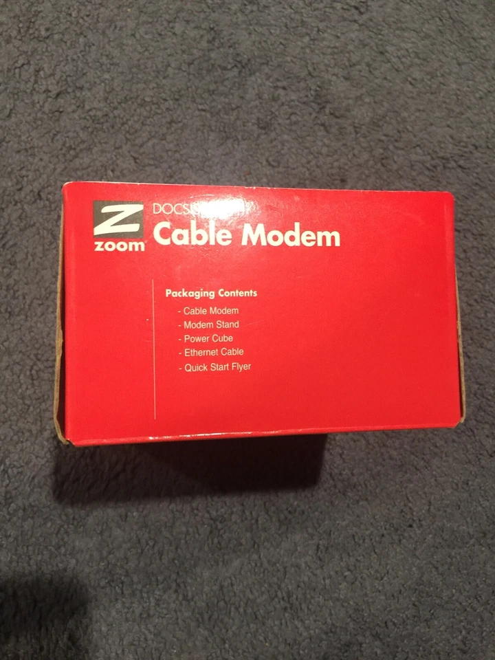 Zoom Cable Modem DOCSIS 3.0 5341 Comcast Xfinity Cox Time Warner 172 Mbps - Image 3 of 4