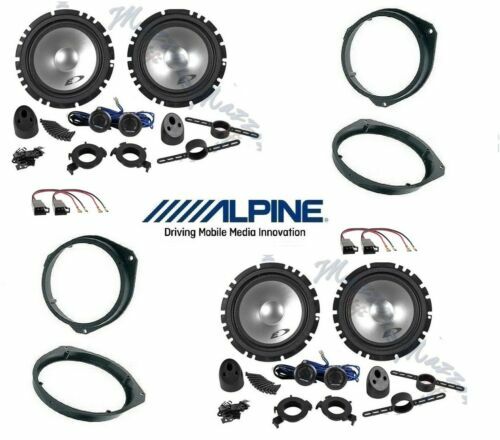 Supporti Adattatori Per Altoparlanti MASTER LINE Da 165mm Per Fiat 500L (2012+) – Coppia Anteriori Nuovi