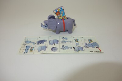 Kinder Serie Tiere mit Reitern, Mann/Elefant K98N 119 mit BPZ