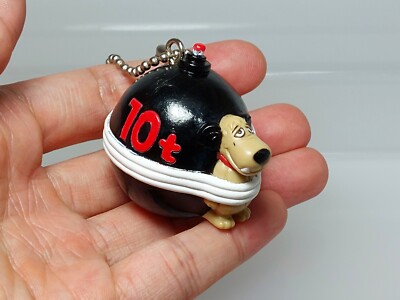 Wacky Races Muttley Keychain Figure Bandai Hanna-Barbera 1996