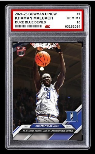 NBA Prospect Rookie Card 2024 Topps Bowman U Cooper Flagg #25