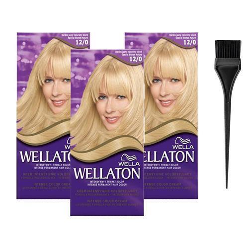 Wella Wellaton 12/0 Intense Natural Blonde Hair Color Lightener Pack of