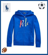 Polo Ralph Lauren Toddler Boys Logo Fleece Full-Zip Hoodie Size 2