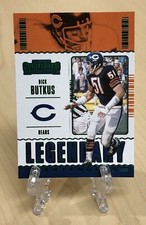 2020 Panini Contenders Legendary Contenders Green #6 Dick Butkus Bears HOF