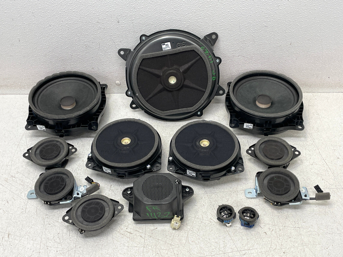 15 16 17 18 Lexus RC-F Mark Levinson Subwoofer Door Speaker Set
