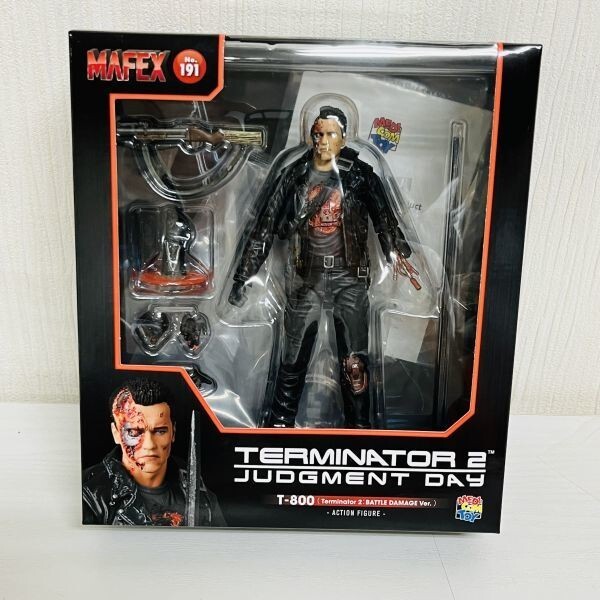 Medicom Toy Mafex No.191 T-800 (T2: BATTLE DAMAGE Ver.) PVC