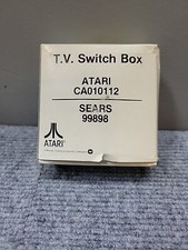 ATARI Switch Box TV Game Video Adapter CA0147...