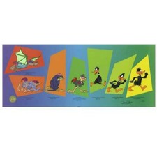 Chuck Jones signed Looney Tunes limited edition art 