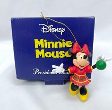 Grolier President  s Edition Disney Minnie Mouse Red Dress Ornament