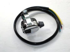 Turn signal blinker Switch handlebar mount 3 position & dip motorcycle Triumph 