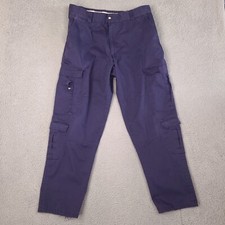 Rothco EMT Cargo Pants Mens Large 37x31 Blue Military Trouser Adjustable
