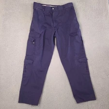Rothco EMT Cargo Pants Mens Large 37x31 Blue Military Trouser Adjustable
