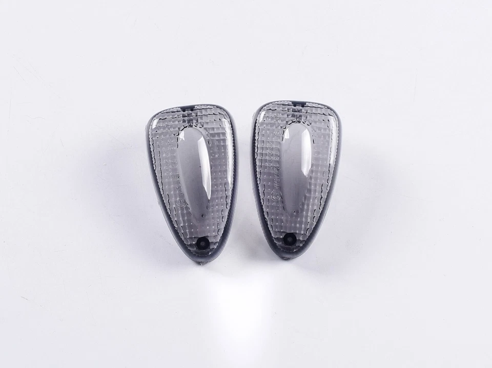 Lente de humo de señal de giro delantera para BMW 2005-2008 F800S, 2005-2008 K1200R Sport Foto 4 de 4