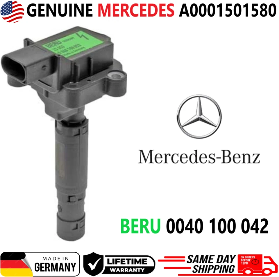 Bobinas de encendido originales Mercedes-Benz x4 para Mercedes-Benz C230 2003-2005 1,8 L I4 Foto 3 de 4