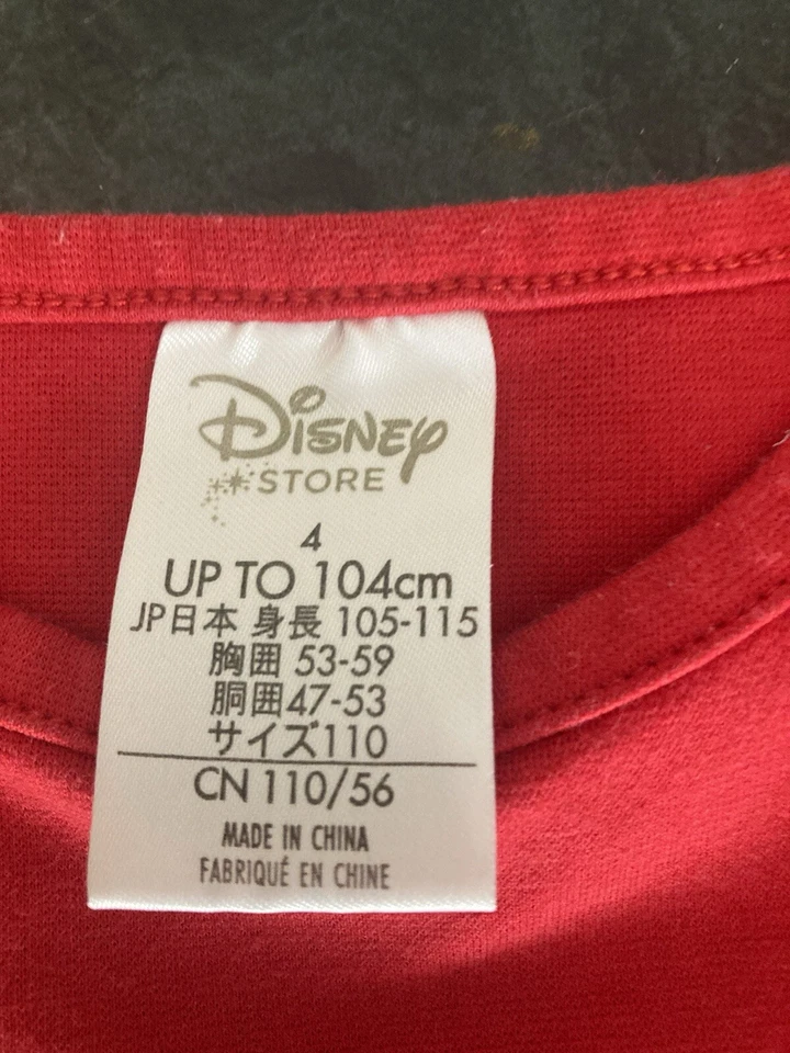 迪士尼商店长袖雪白连衣裙 4T 码 — 第 3/4 张图片