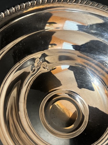 Woodward & Lothrop 3” Sterling Silver PEDESTAL-COMPOTE / CANDY DISH - Picture 9 of 9