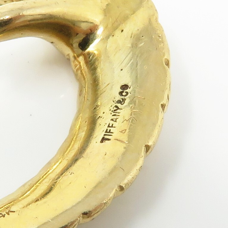 NYJEWEL Tiffany & Co. 14k Yellow Gold Belt Buckle - image 4