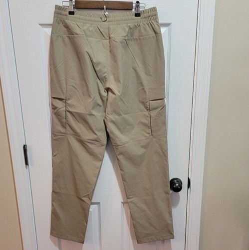 New Hiking 32 Degree Dark Khaki Stretch Pants Sz M Soft Cargo Casual - Picture 9 of 11