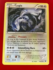 Pokémon TCG Lugia 78/124 XY Fates Collide Non-Holo Rare 2016 Card