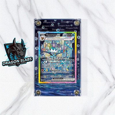 Pokemon Card Vaporeon EX SIR 149/131 Prismatic Evolutions Custom Case