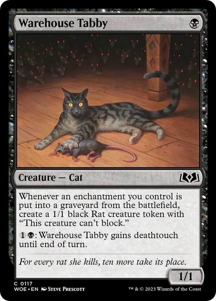 Warehouse Tabby [WOE - 117] NM