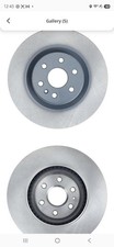 Carquest Premium Yh290675p Front Brake Rotor Fits Cadillac Srx Saab 9-4x