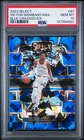 2023 PANINI SELECT #87 VICTOR WEMBANYAMA RC PSA 10 BLUE CRACKED ICE