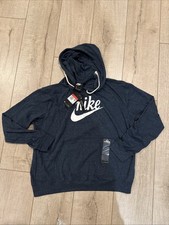 Nike Sportswear Women s Pullover Hoodie CJ1691-458 Blue Size Large NWT