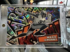 2025 Panini Absolute KABOOM! Horizontal #2 Maxx Crosby Raiders SSP Case Hit