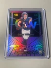 2024 Panini Obsidian Atomic Initials Caleb Williams #11 Purple /50 (RC)