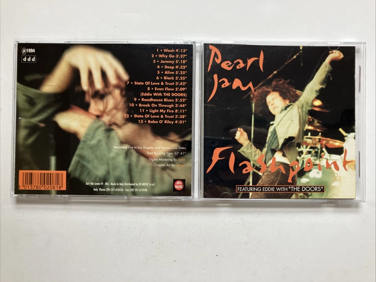 Pearl Jam Live Music CDs for sale | eBay