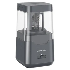 Portable Electric Pencil Sharpener, Helical Blade, Auto Stop, Battery/Usb Cord O