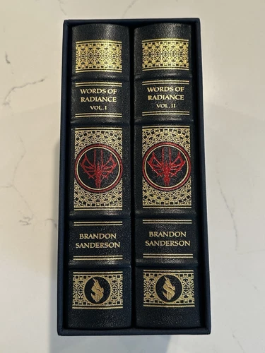 Words of Radiance (Leatherbound, Signed) - Brandon Sanderson - Brand New