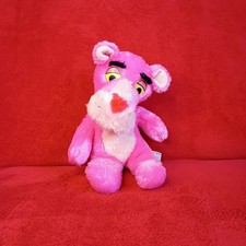 Mighty Star Pink Panther Plush 11" Vintage 1980 Collectable Stuffed Toy Original