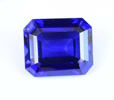 Flawless 12.55 Ct Natural Blue Ceylon Sapphire AGL Certified Emerald Gemstone