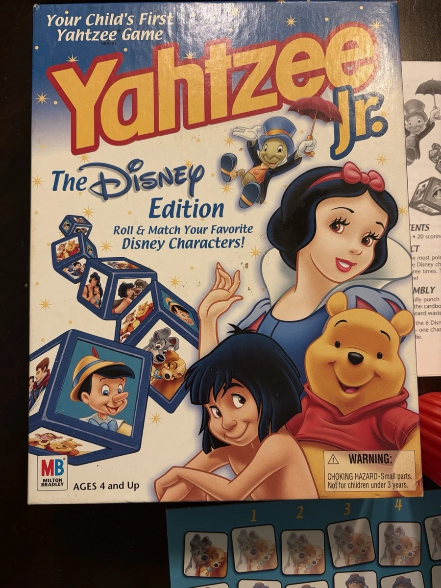 Disney Yahtzee Board & Traditional Games for sale - eBay