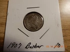 1907-P US Barber Silver Dime VG