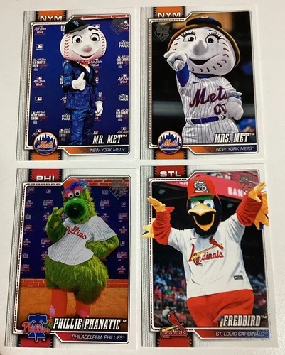 2026 Topps Celebration MASCOTS Pick / Choose To Complete 30 Card Insert Set