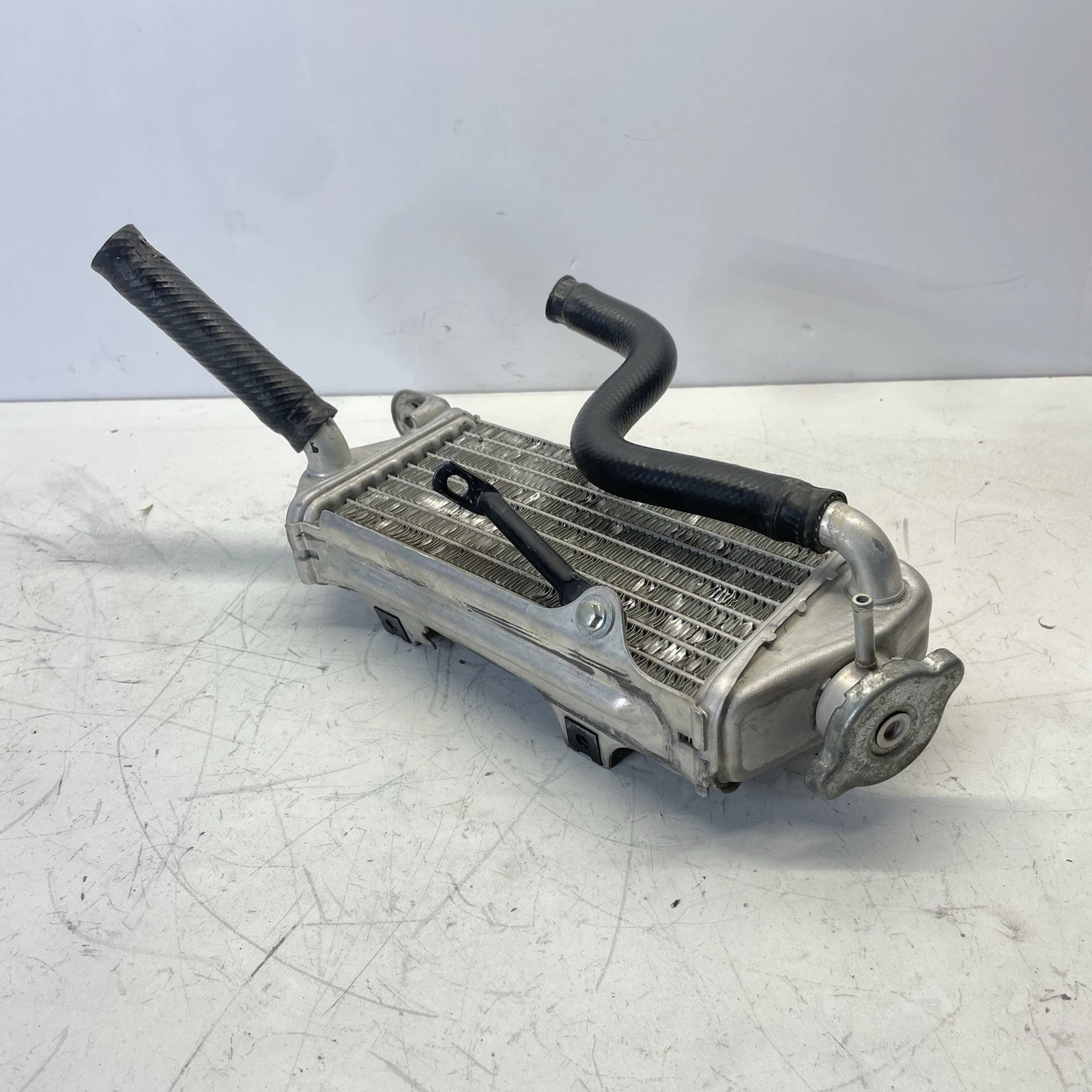 2005 Kx100 OEM Kawasaki Radiator With OEM Hoses 39061-124