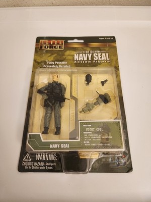 Blue Box Toys Elite Force Navy Seal NIGHT OPS 1/18 Scale Military