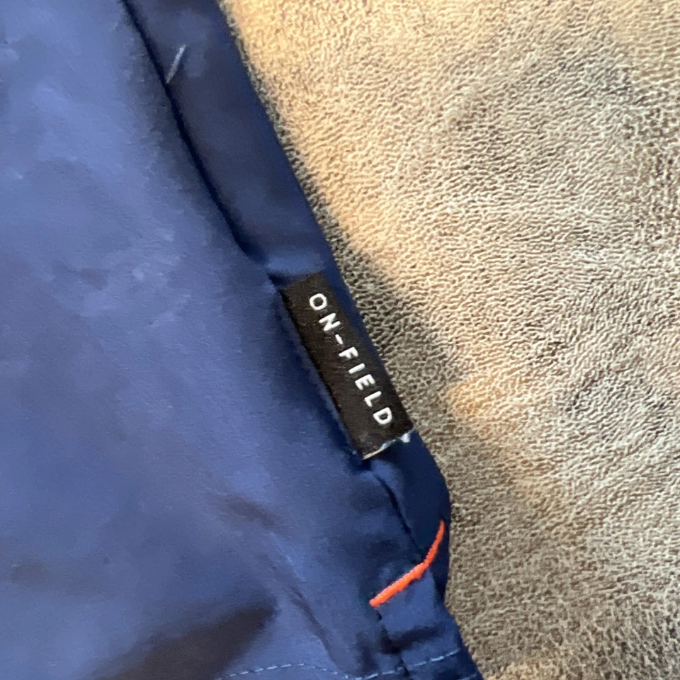 Virginia Cavaliers Shirt NIKE Women's XL Blue Snap Stretch Polo Embroidered FLAW - Image 3 of 4