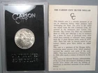 1884-cc Silver MORGAN Dollar. Coin City coin.  GSA w/ COA/no box.  #111 L