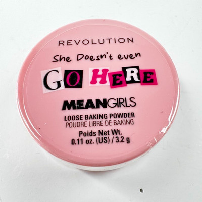 Revolution + Mean Girls ''She Doesn't Even Go Here'' Loose Pink Baking Powder