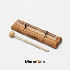 Mountain Rain Crystal Sound Bundle 440Hz E7 Note Yoga Meditation Healing Chimes