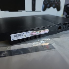 Sony PlayStation 2 Slim PS2 Console SCPH-75001 & Controller - Mismatched Box