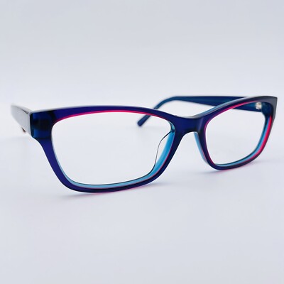 SPECSAVERS Brille DUNKELLILA RECHTECKIG Brillengestell MOD: 33087153