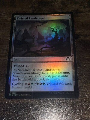 Twisted Landscape Foil 0232 Modern Horizons 3 MH3 MTG Magic The