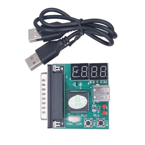 Computer Fault Test Card 4 Digit Parallel Port Diagnostic Card for Laptops - Photo 7/8