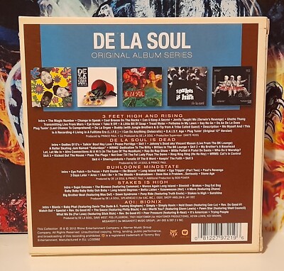 DE LA SOUL : Original Album Series - OOP 5CD box set (2012) | eBay UK